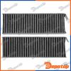 Filtre d'habitacle à charbon pour CITROEN | FCF-PE-024C, 11-123260017PD